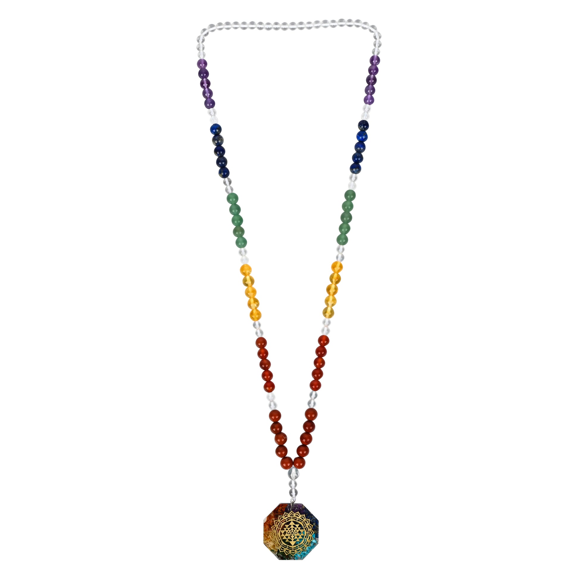 chakra healing mala beads