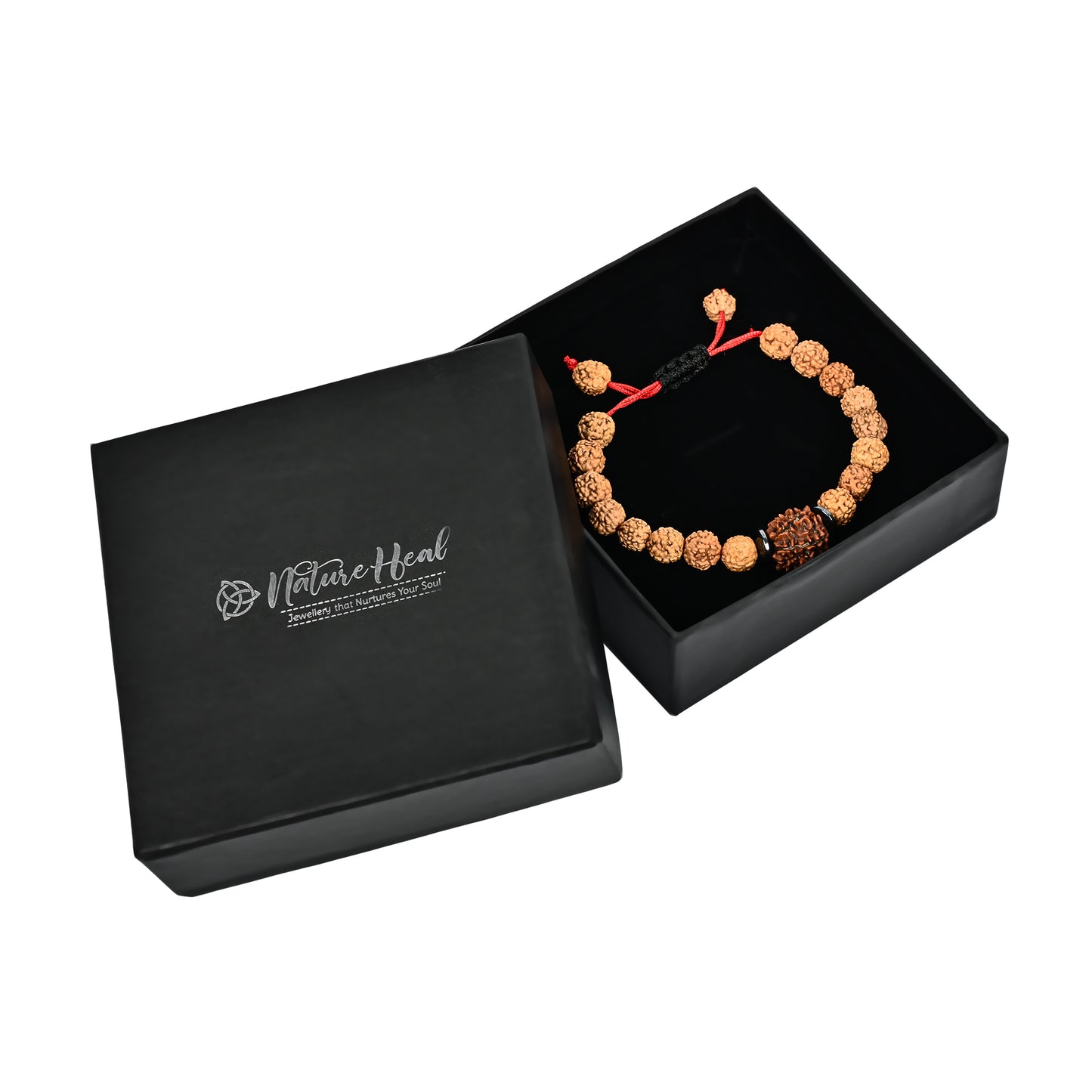 natural rudraksha bead bracelet
